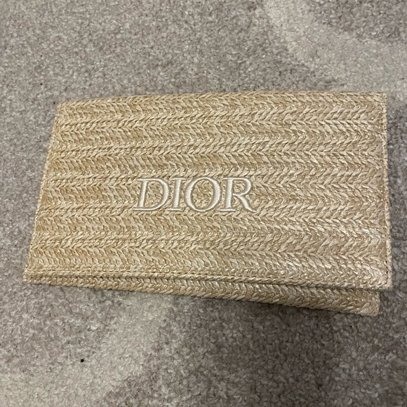 Dior Handbags - Dior Rafia Pouch